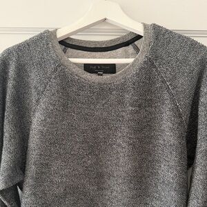 Rag & Bone Charcoal Crewneck Sweater